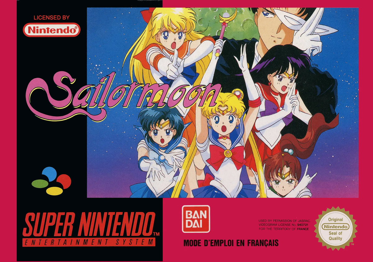 Game | Super Nintendo SNES | Sailormoon Physical Video Games Game Nintendo