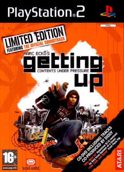 Game | Sony PlayStation PS2 | Marc Ecko's Getting Up Contents Under Pressure