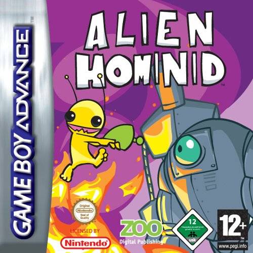 Game | Nintendo Game Boy Advance GBA | Alien Hominid