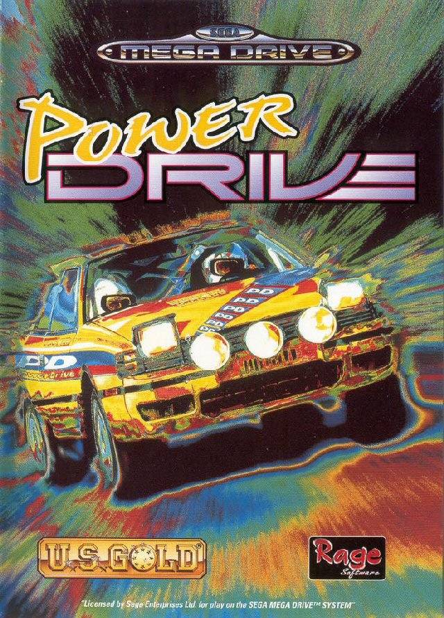 Game | Sega Mega Drive | Power Drive