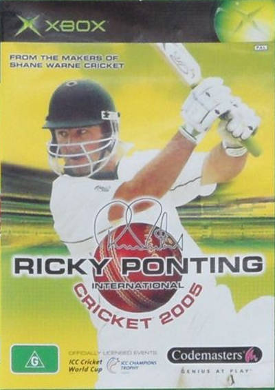 Game | Xbox | Ricky Ponting International Cricket 2005