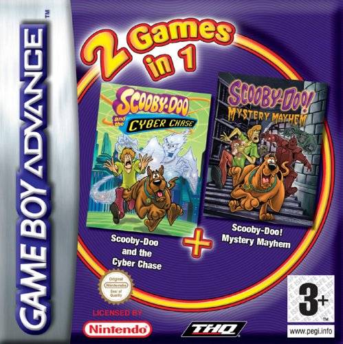 Game | Nintendo Game Boy Advance GBA | Scooby Doo Cyber Chase And Mystery Mayhem