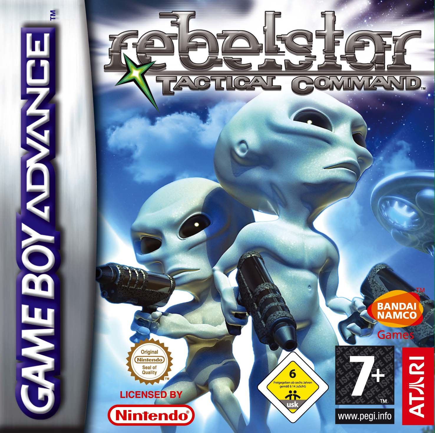 Game | Nintendo Game Boy Advance GBA | Rebelstar: Tactical Command