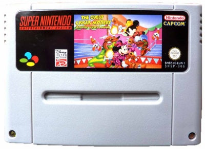 Game | Super Nintendo SNES | The Great Circus Mystery