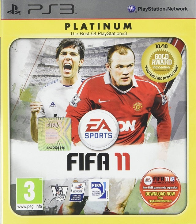 Game | Sony PlayStation PS3 | FIFA 11 (Platinum)