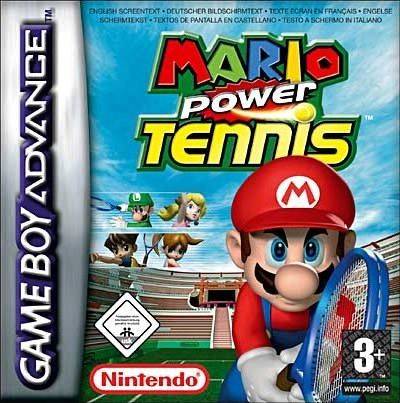 Game | Nintendo Game Boy Advance GBA | Mario Power Tennis