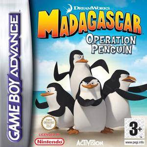 Game | Nintendo Game Boy Advance GBA | Madagascar Operation Penguin