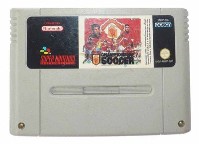 Game | Super Nintendo SNES | Manchester United Championship Soccer