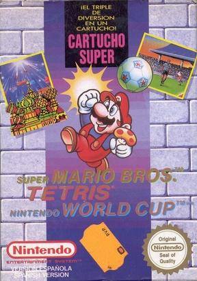 Game | Nintendo NES | Super Mario Bros Tetris Nintendo World Cup