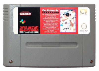 Game | Super Nintendo SNES | Cal Ripken Jr. Baseball