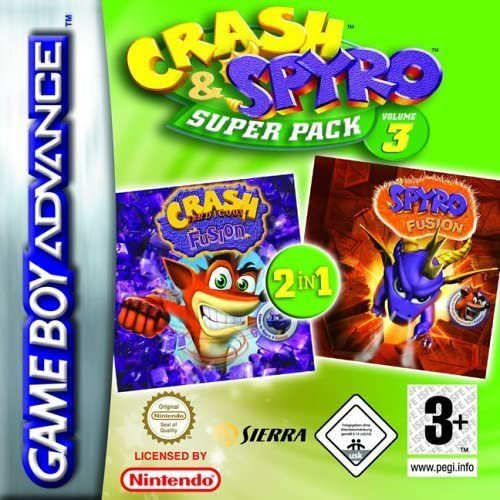 Game | Nintendo Game Boy Advance GBA | Crash & Spyro Superpack Vol 3