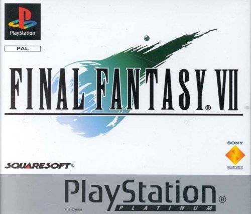Game Sony Playstation Ps1 Final Fantasy Vii Platinum