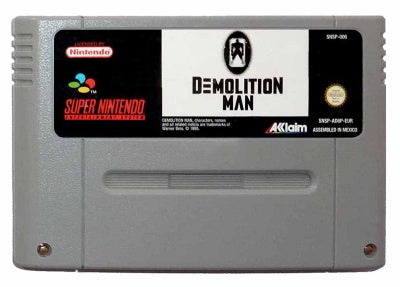 Game | Super Nintendo SNES | Demolition Man