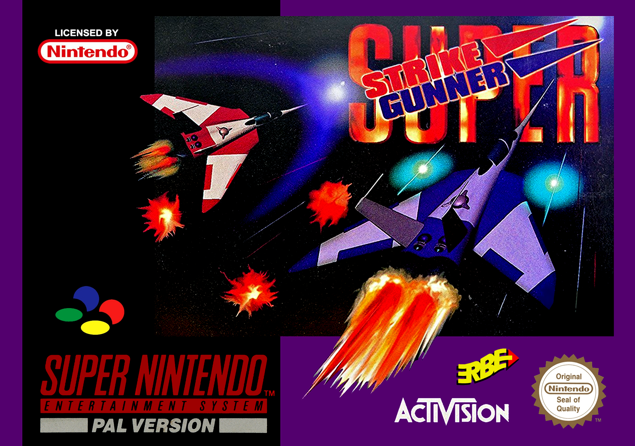 Game | Super Nintendo SNES | Super Strike Gunner