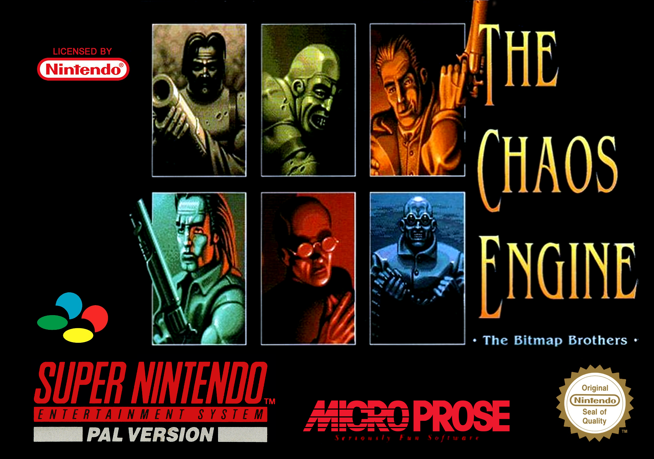 Game | Super Nintendo SNES | The Chaos Engine