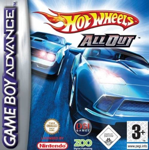 Game | Nintendo Game Boy Advance GBA | Hot Wheels All Out