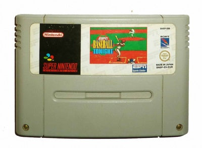 Game | Super Nintendo SNES | ESPN Baseball Tonight