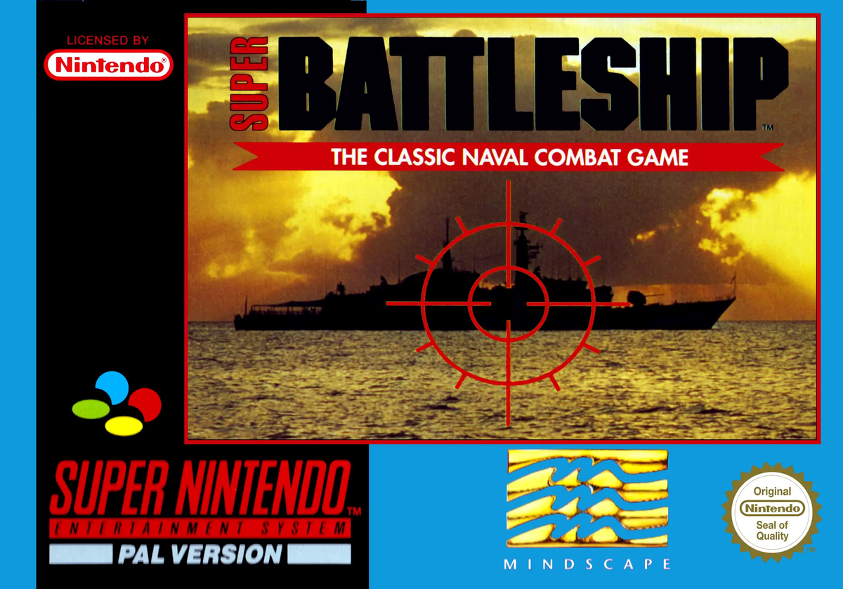 Game | Super Nintendo SNES | Super Battleship Physical Video Games Game Nintendo