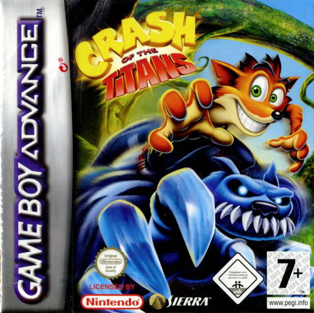 Game | Nintendo Game Boy Advance GBA | Crash Of The Titans