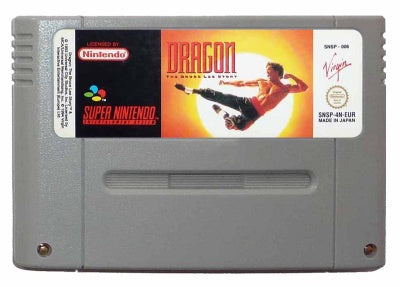 Game | Super Nintendo SNES | Dragon: The Bruce Lee Story