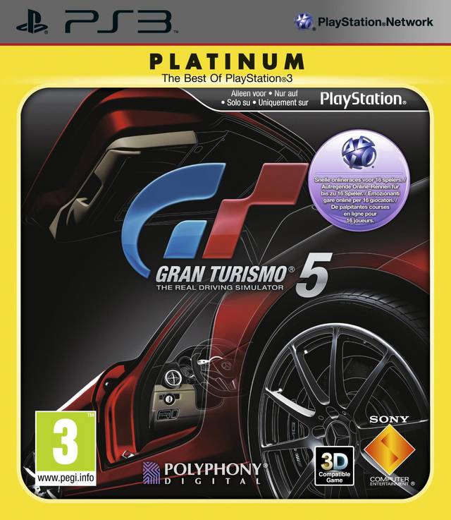 Game | Sony PlayStation PS3 | Gran Turismo 5 (Platinum)