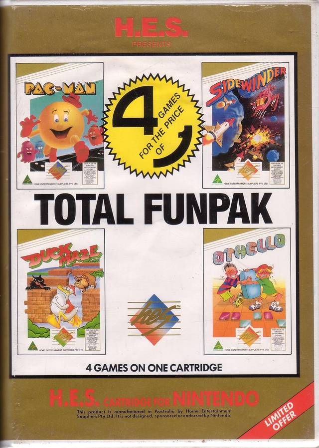 Game | Nintendo NES | Total Funpak