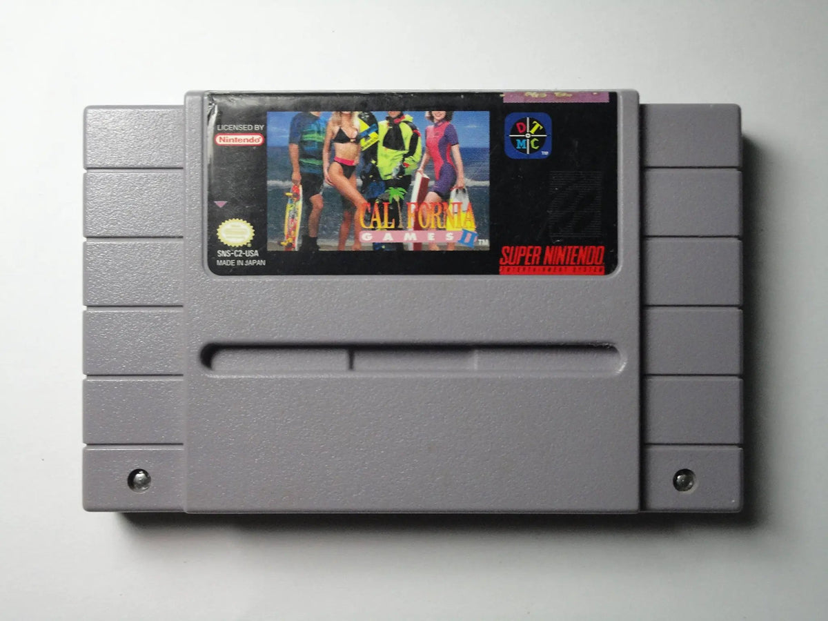 Game | Super Nintendo SNES | California Games II Physical Video Games Game Nintendo