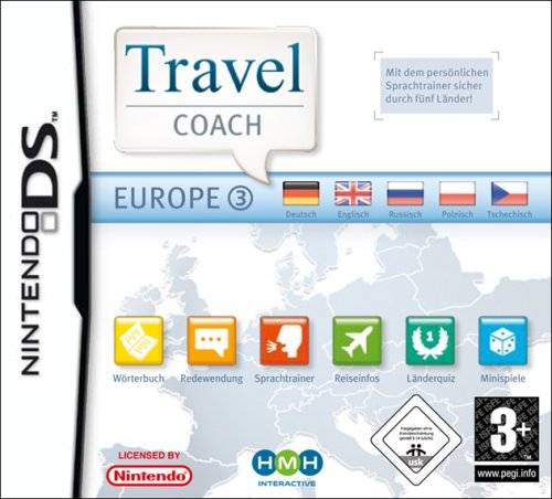 Game | Nintendo DS | Travel Coach Europe 3