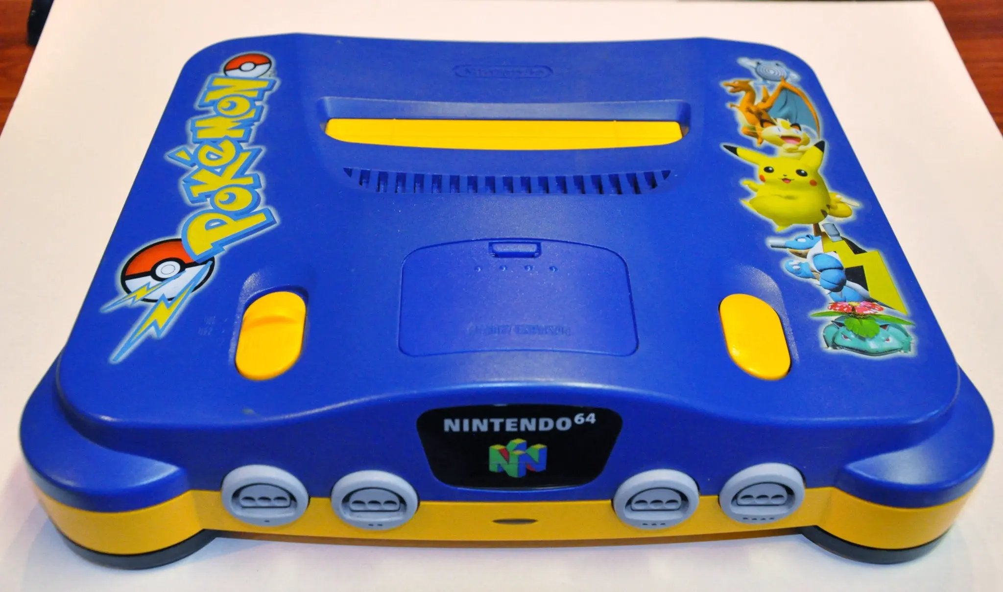 Console | Nintendo 64 | N64 Pokemon Special Edition Console NUS-001 + Controller Video Game Consoles Console Nintendo