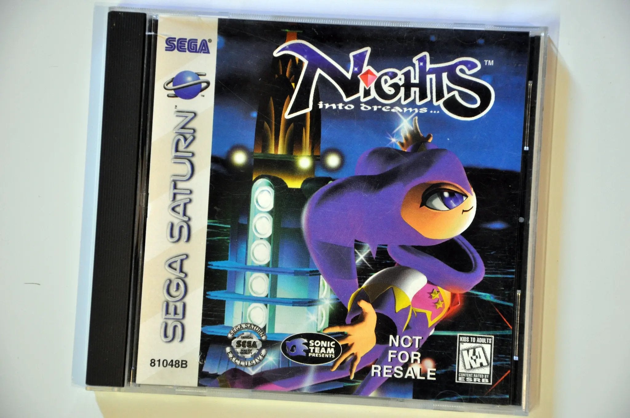Game | Sega Saturn | Nights Into Dreams Not for resale edition Physical Video Games Game Sega