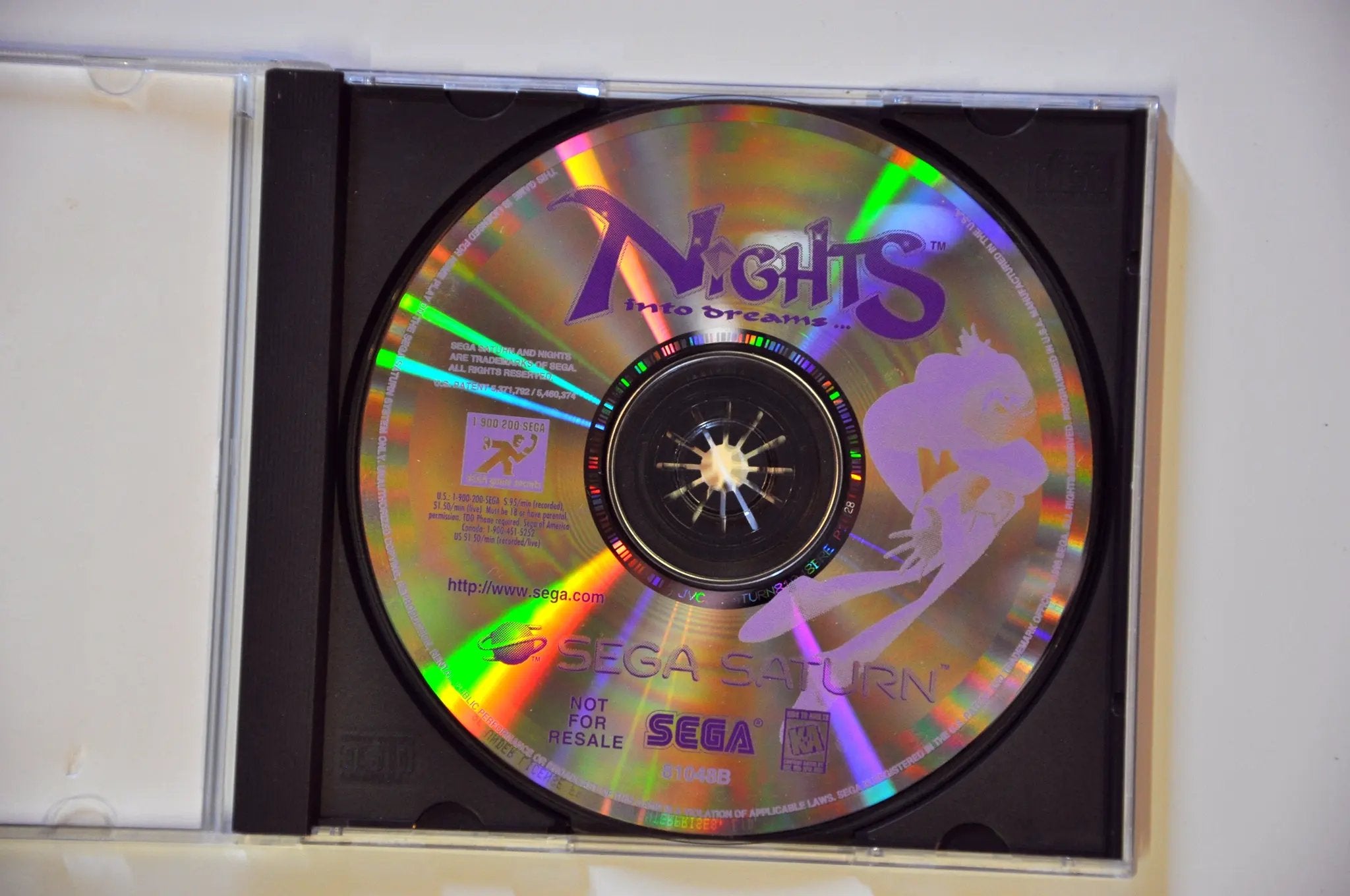 Game | Sega Saturn | Nights Into Dreams Not for resale edition Physical Video Games Game Sega