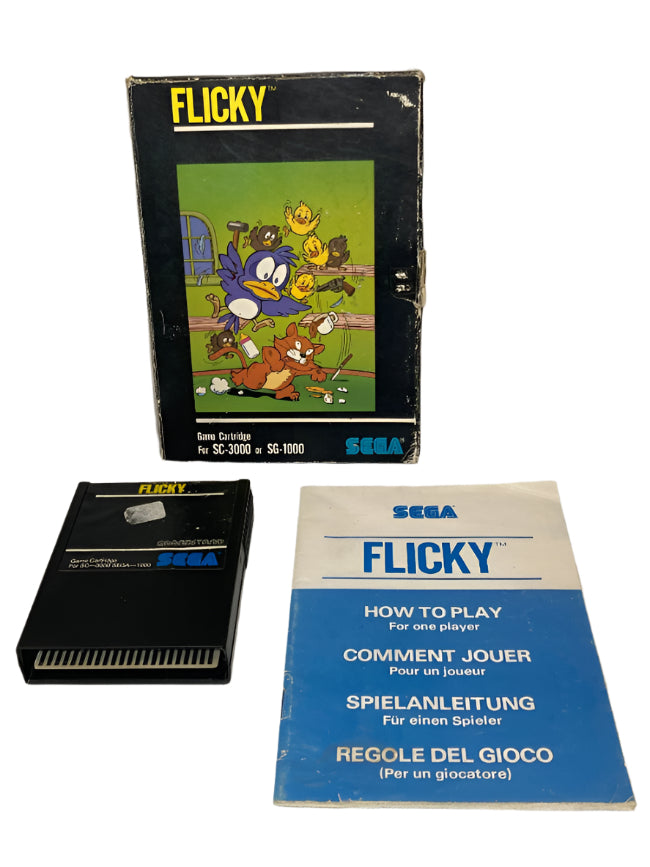 Game | Sega SG-1000 | Flicky [Grandstand]