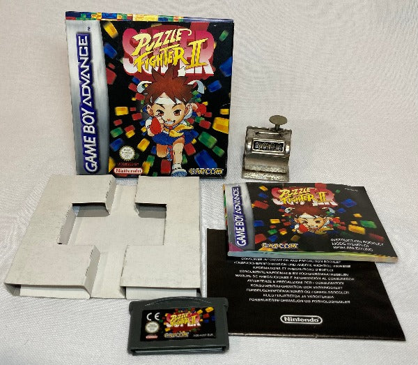 Game | Nintendo Game Boy Advance GBA | Super Puzzle Fighter II