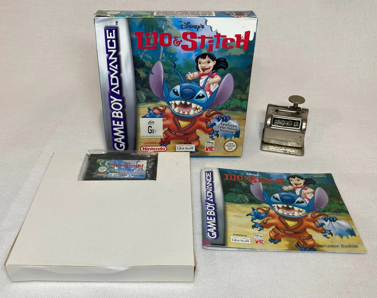 Game | Nintendo Game Boy Advance GBA | Lilo & Stitch Physical Video Games Game Nintendo