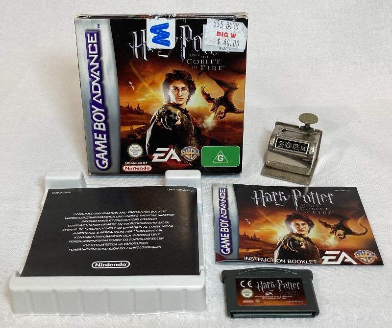 Game | Nintendo Game Boy Advance GBA | Harry Potter And The Goblet Of Fire