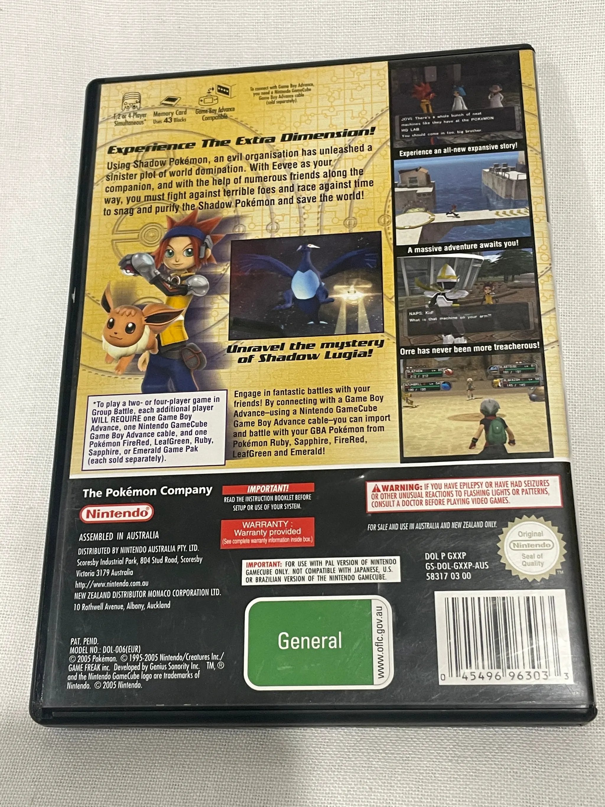 Game | Nintendo GameCube | Pokemon XD: Gale Of Darkness Physical Video Games Game Nintendo