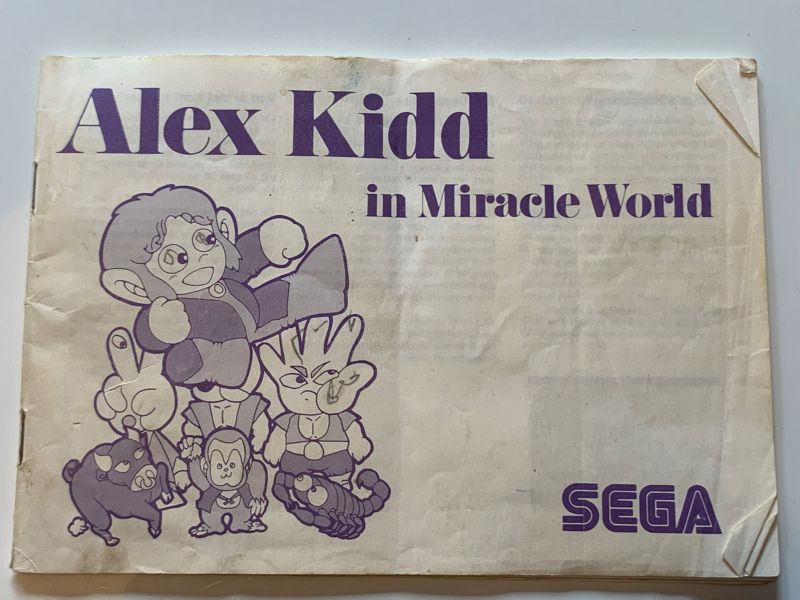 Alex Kidd In Miracle World Sega Master System | Cuotas sin interés Alex Kidd In Miracle World Sega Master System | Cuotas sin interés