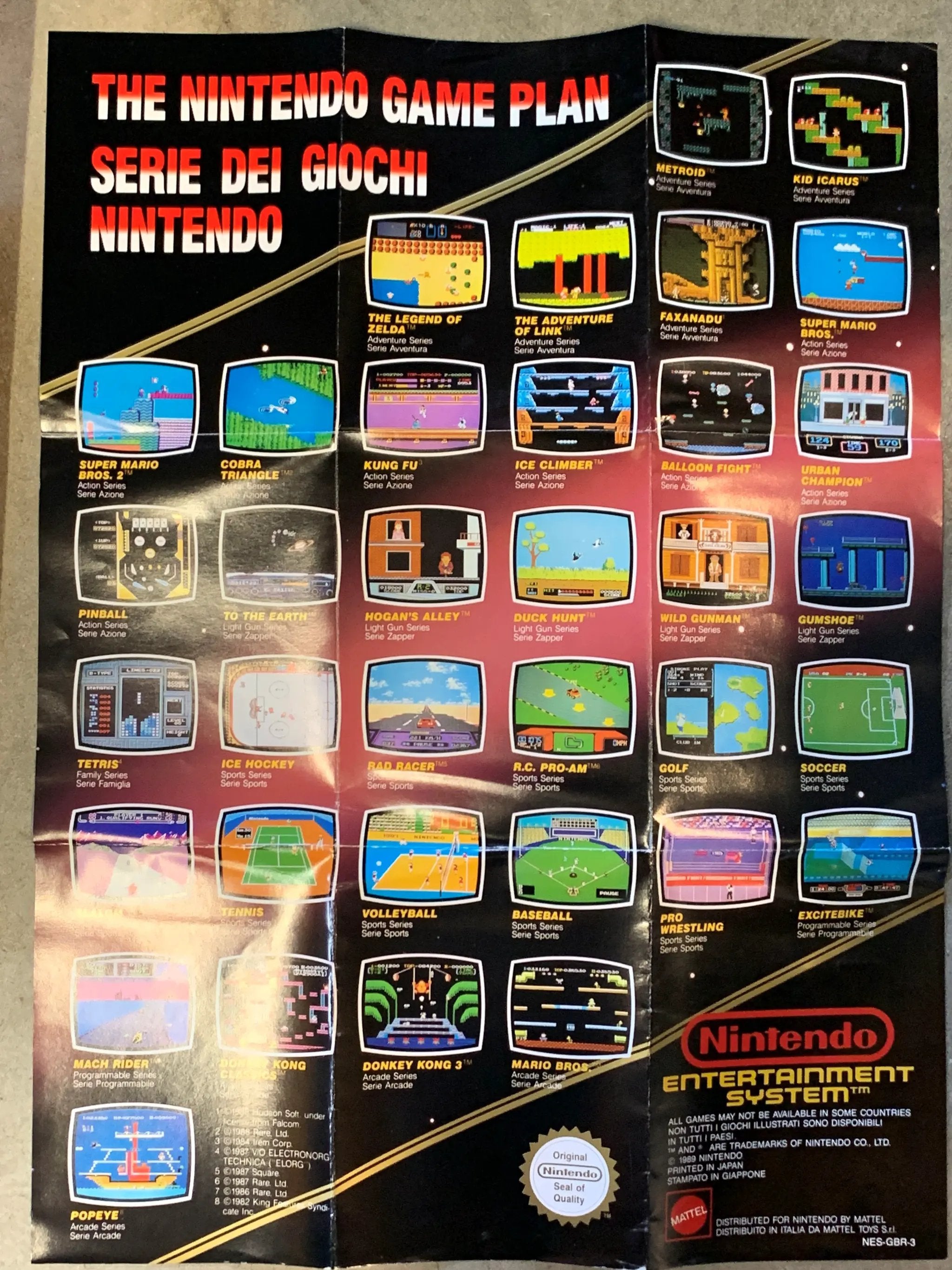 Manual | Nintendo NES | Replacement Instruction Manuals Book Manual RetroSales.com.au