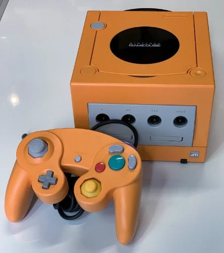 Nintendo Game Cube GameCube Console Orange Biohazard 0 Set GC NGC Capcom  Japan