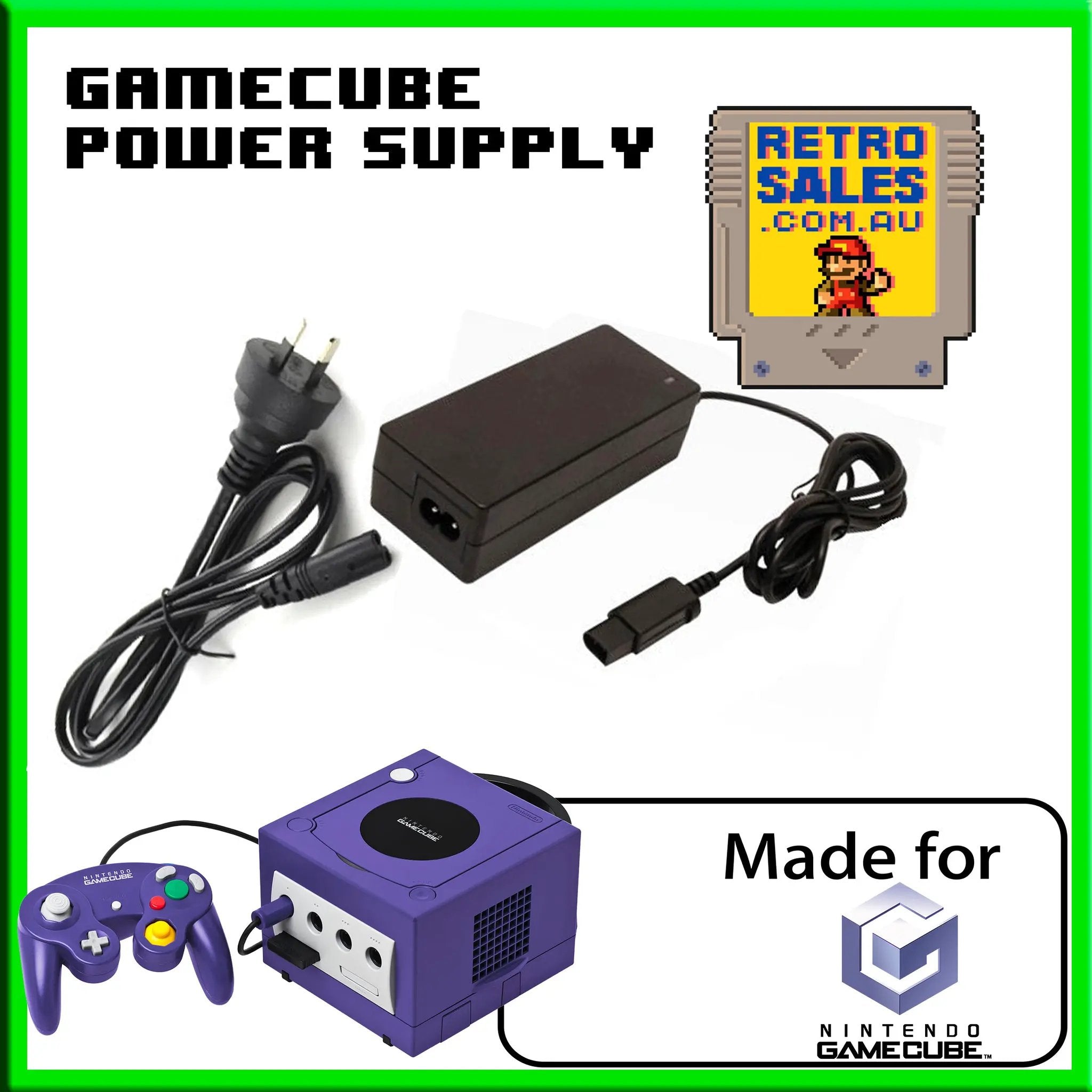 Accessory | Nintendo GameCube | GameCube NGC Power Supply Home Game Console Power Supplies Accessory Nintendo