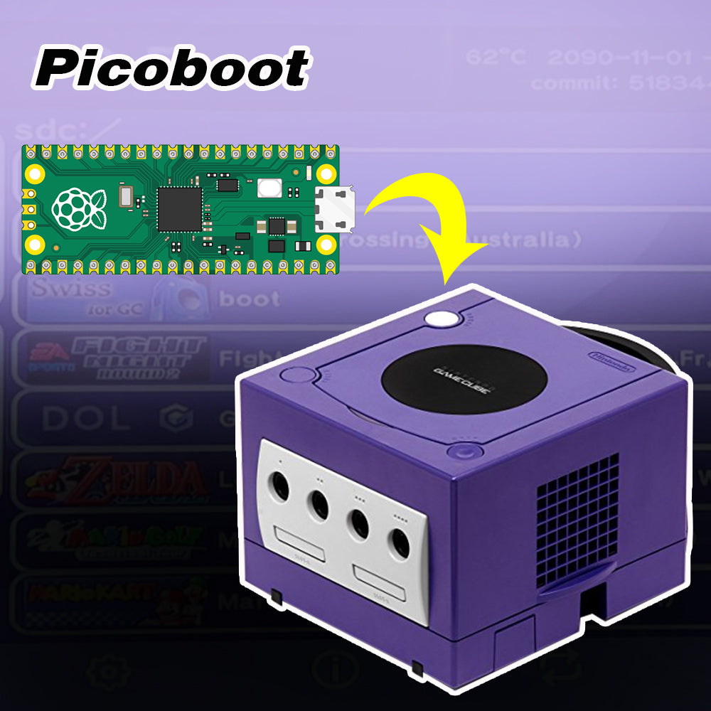 Service Repair | Gamecube Not Reading Games PicoBoot XenoGC fix