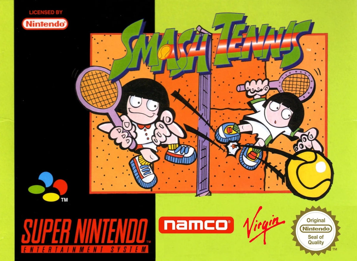 Game | Super Nintendo SNES | Smash Tennis Physical Video Games Game Nintendo