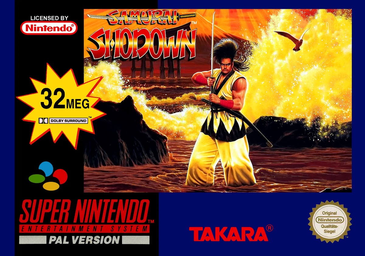 Game | Super Nintendo SNES | Samurai Shodown Physical Video Games Game Nintendo