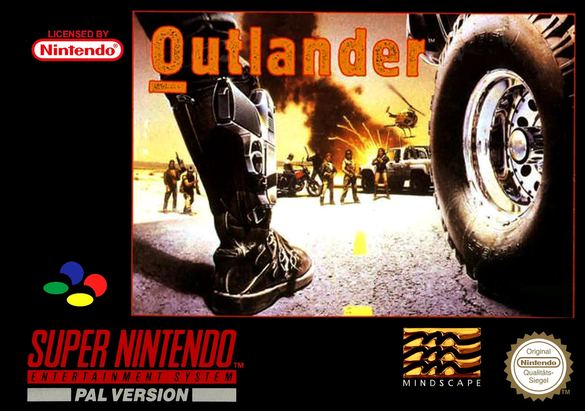 Game | Super Nintendo SNES | Outlander Physical Video Games Game Nintendo