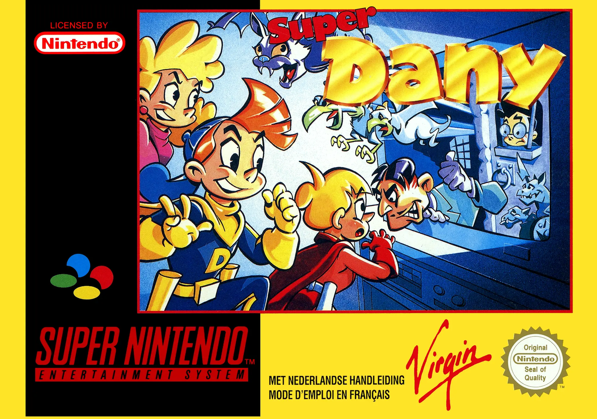 Game | Super Nintendo SNES | Super Dany Physical Video Games Game Nintendo