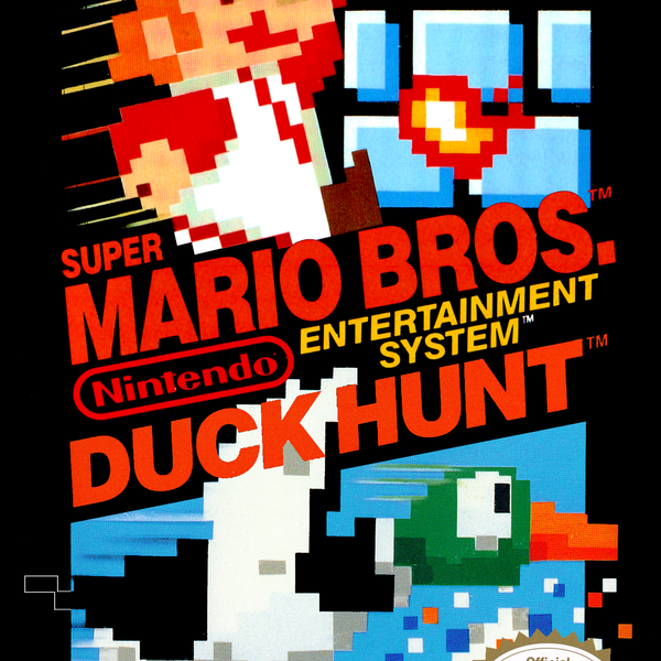 Game Nintendo NES Super Mario Duck Hunt