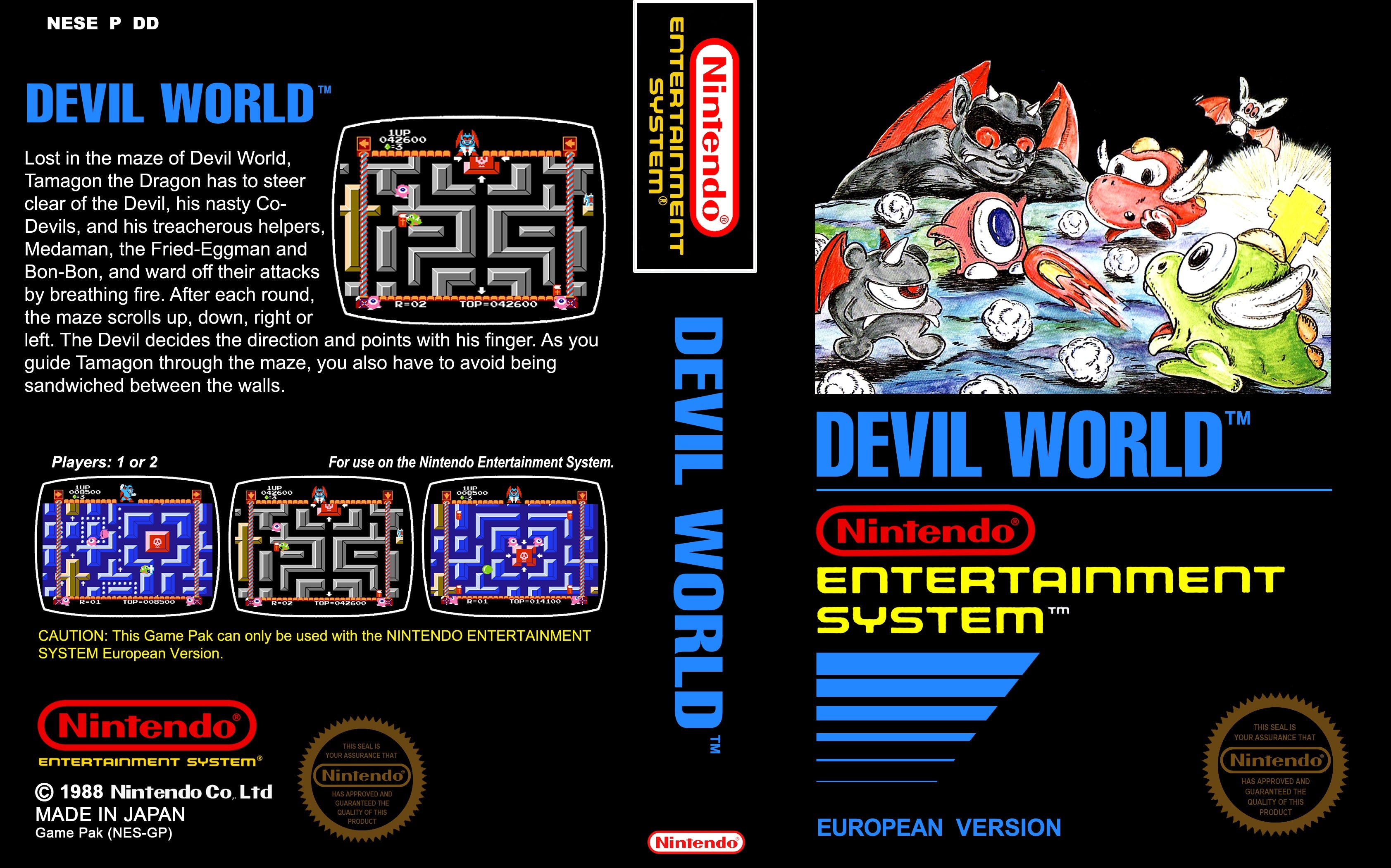 Game | Nintendo NES | Devil World