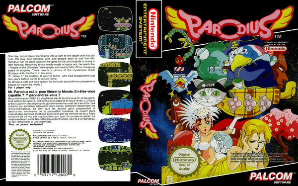 Game Nintendo NES Parodius