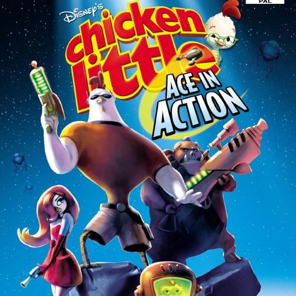 Game Sony PlayStation PS2 Disney's Chicken Little Ace In Action