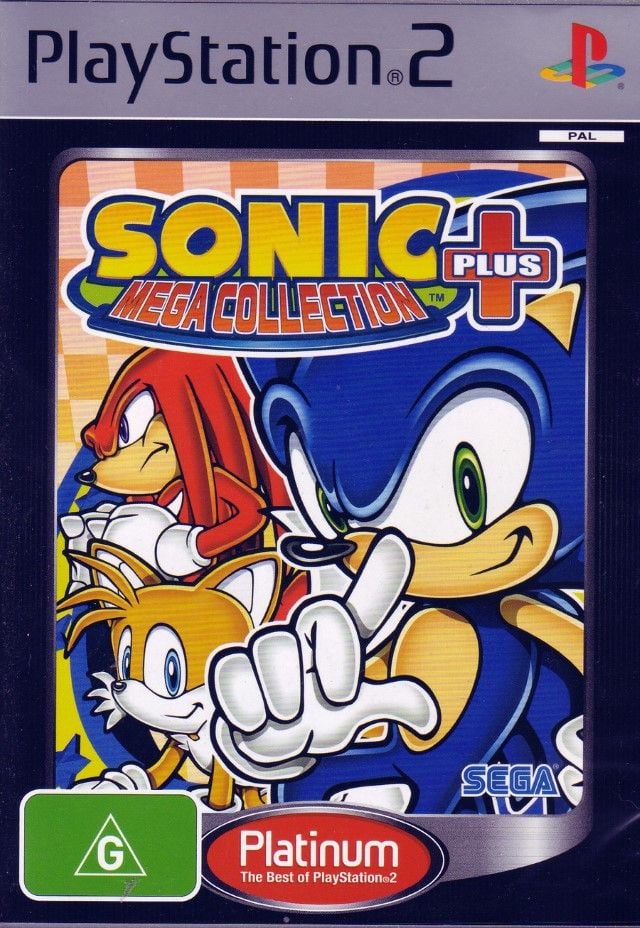 Game | Sony PlayStation PS2 | Sonic Mega Collection Plus (Platinum)